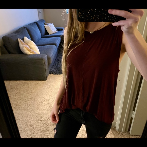 Maroon Tank Top - Picture 2 of 3